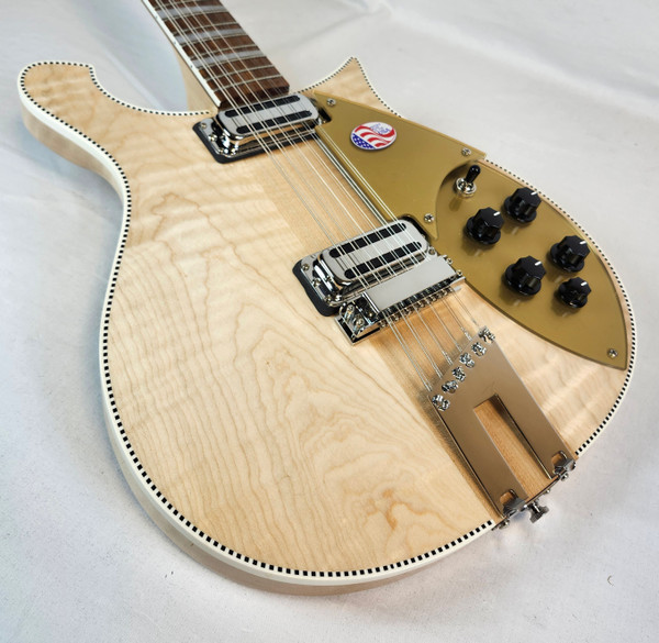 Rickenbacker 660 12 MG Maple Glo 12 String, Toaster Pickups, w/HSC