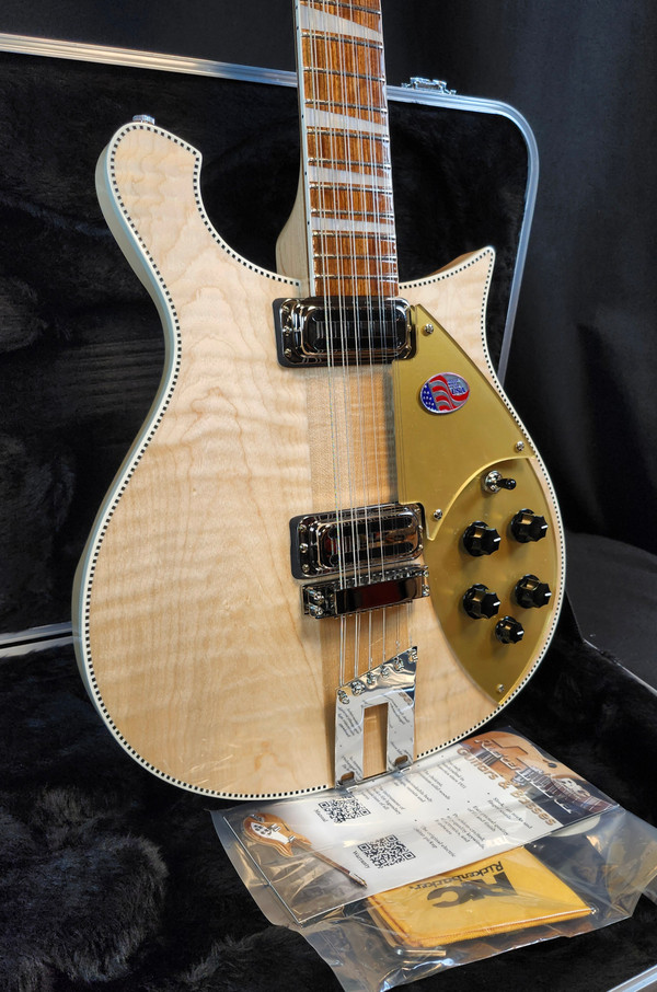 Rickenbacker 660 12 MG Maple Glo 12 String, Toaster Pickups, w/HSC