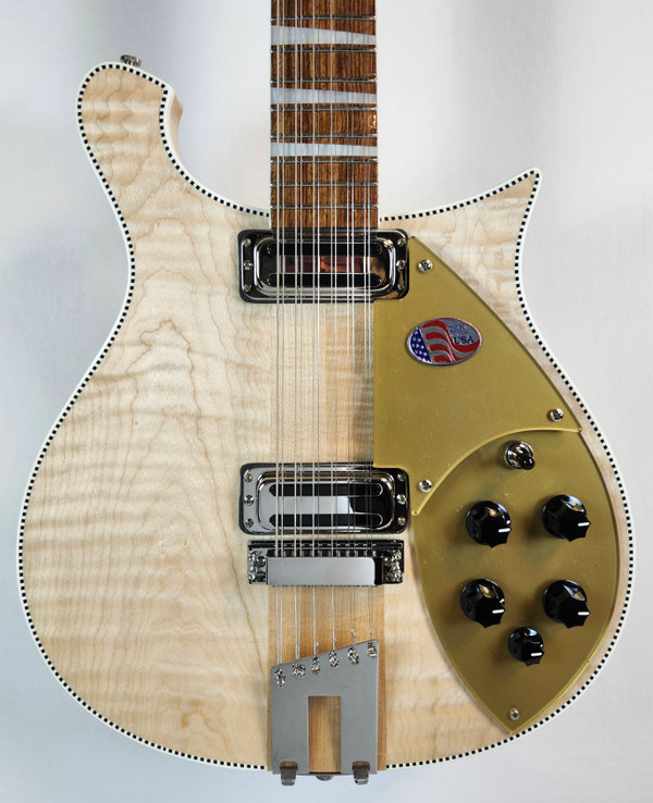 Rickenbacker 660 12 MG Maple Glo 12 String, Toaster Pickups, w/HSC