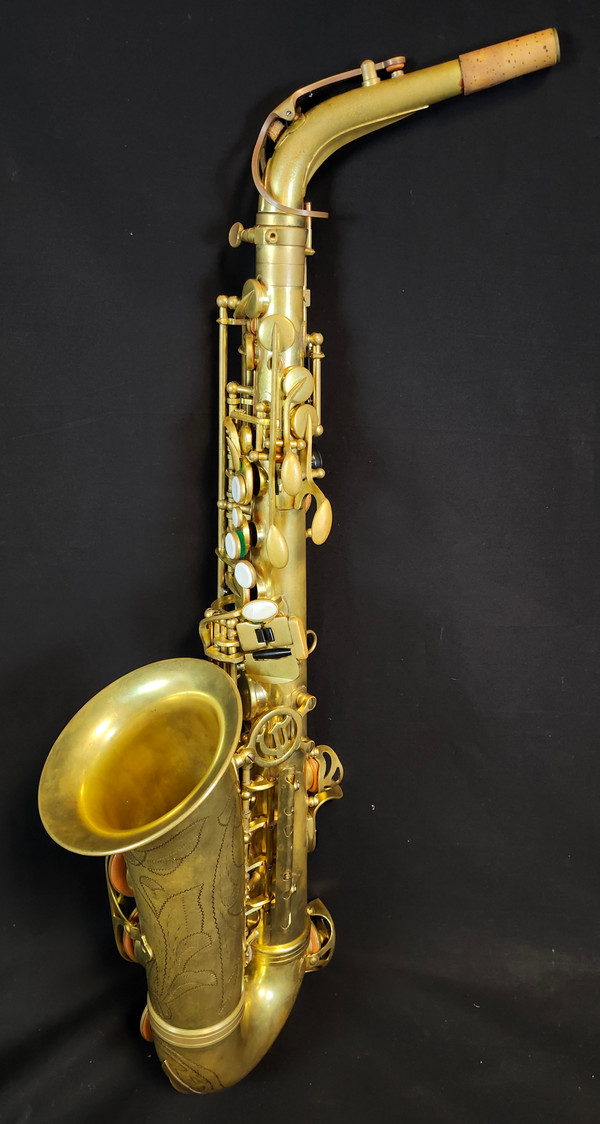 Cannonball A-98 “Knight Series” Bare Brass Alto Saxophone, 1998 Salt Lake City Edition Cannonball A-98 “Knight Series” Bare Brass Alto Saxophone, 1998 Salt Lake City Edition