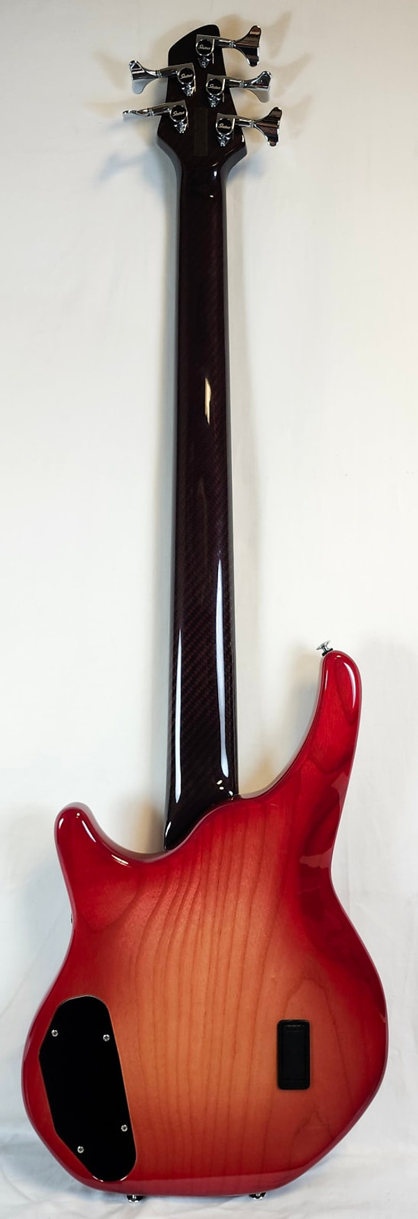Pre Owned Vintage 1990's Special Edition Status Eclipse Artist Graphite 5 String Electric Bass Guitar Pre Owned Vintage 1990's Special Edition Status Eclipse Artist Graphite 5 String Electric Bass Guitar