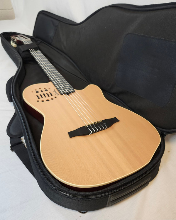 Godin B Stock ACS-SA Slim Nylon Synth Access Electro-Acoustic Guitar SG W/Bag, minor Finish Flaws