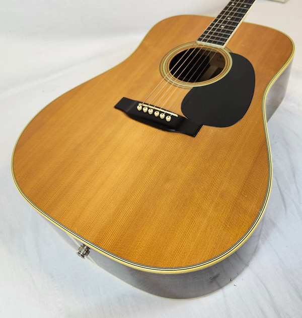 Martin Pre Owned 1974, Vintage D-35, Natural, HSC, K&K Pure Mini Pickup, Indian Rosewood B&S Acoustic Electric Guitar