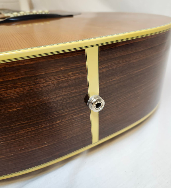 Martin Pre Owned 1974, Vintage D-35, Natural, HSC, K&K Pure Mini Pickup, Indian Rosewood B&S Acoustic Electric Guitar