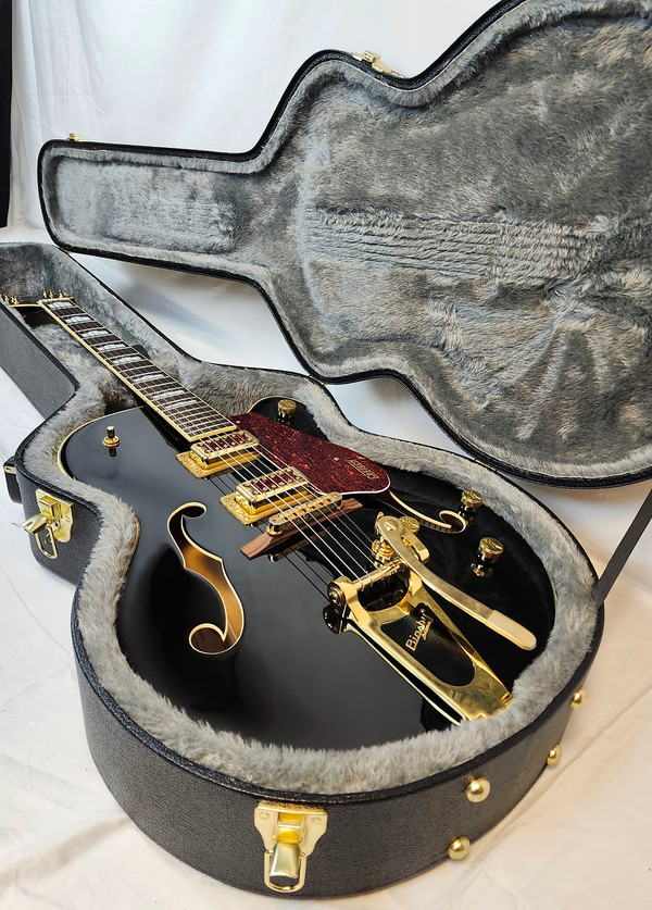 Pre Owned Gretsch G5420TG Limited Edition Electromatic 50sGretsch Hollow Body Guitar Single-Cut with Bigsby, Gold Hardware & Case