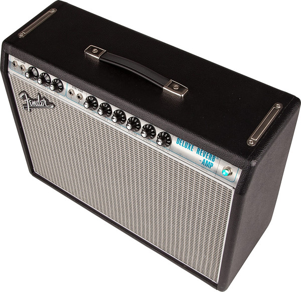 Fender 68 Custom Deluxe Reverb, 22 Watts all Tube Two Channel Guitar Combo Amplifier, W/ Reverb & Vibrato Fender 68 Custom Deluxe Reverb, 22 Watts all Tube Two Channel Guitar Combo Amplifier, W/ Reverb & Vibrato