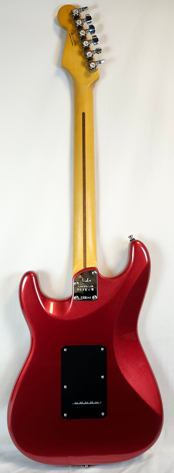 Fender American Ultra II Stratocaster® HSS, Maple Fingerboard, Sinister Red Fender American Ultra II Stratocaster® HSS, Maple Fingerboard, Sinister Red