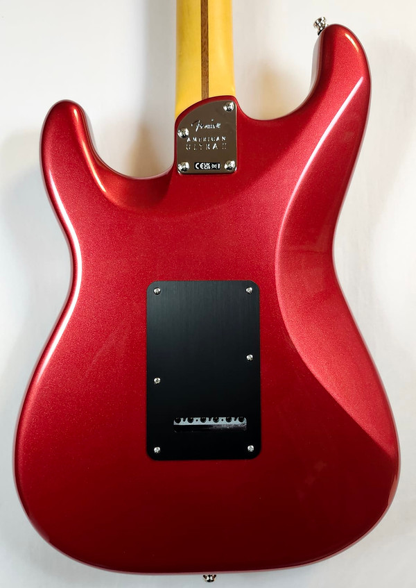 Fender American Ultra II Stratocaster® HSS, Maple Fingerboard, Sinister Red Fender American Ultra II Stratocaster® HSS, Maple Fingerboard, Sinister Red