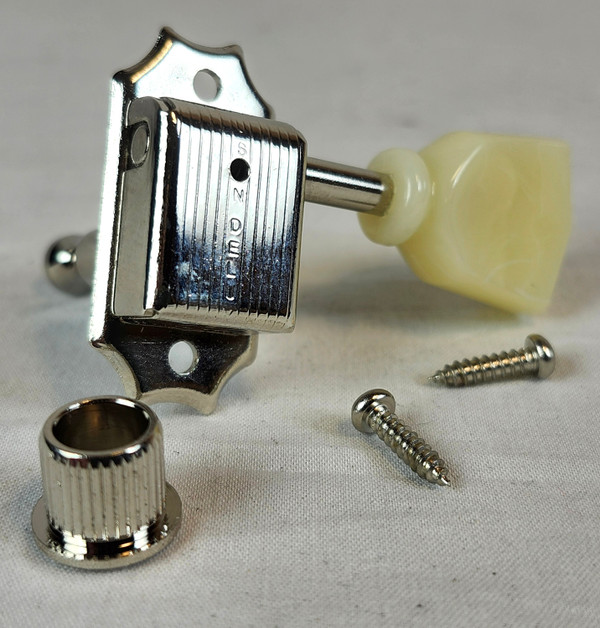 Gibson Single "Bass" Side Vintage Deluxe Reissue Tunning Machine Head, Nickel