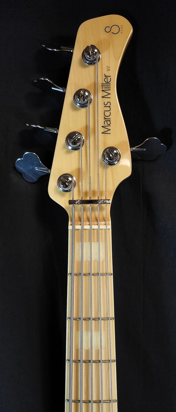 Sire Pre Owned  Marcus Miller V7, Swamp Ash 5 String Elec. Bass Guitar W/Bag