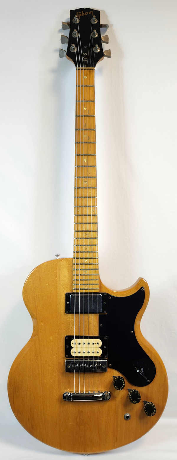 Gibson Vintage 1973 L6-S Standard, 1st Production Year, Natural Maple, DiMarzio Bridge Humbucker, Brass Nut, Original HSC