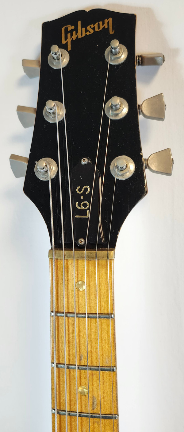 Gibson Vintage 1973 L6-S Standard, 1st Production Year, Natural Maple, DiMarzio Bridge Humbucker, Brass Nut, Original HSC