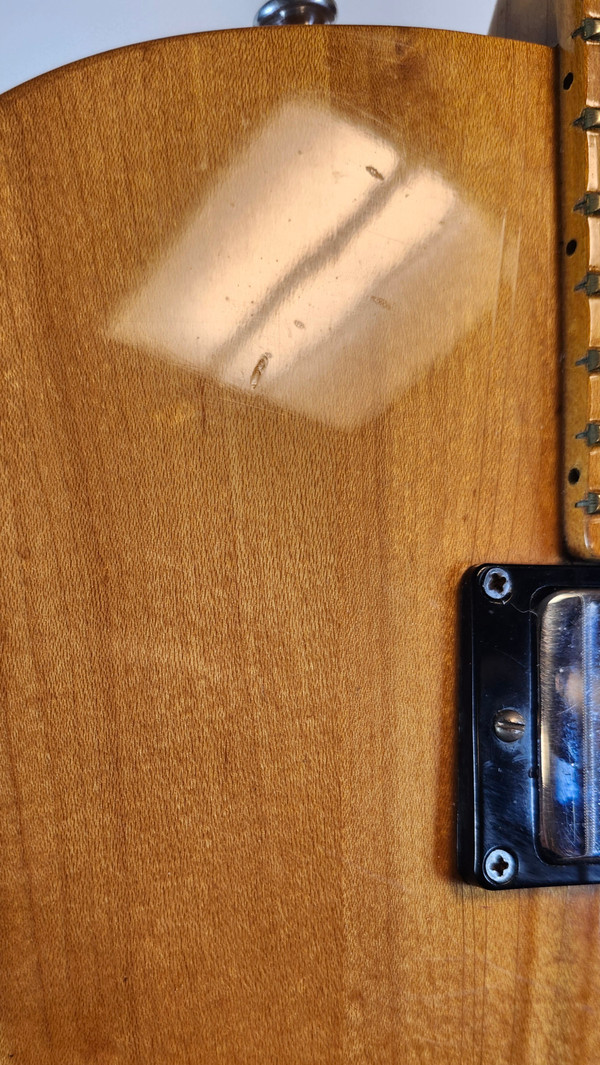 Gibson Vintage 1973 L6-S Standard, 1st Production Year, Natural Maple, DiMarzio Bridge Humbucker, Brass Nut, Original HSC