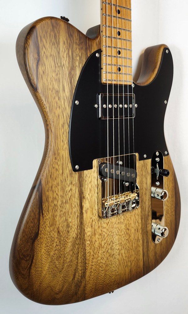 Tom Anderson T Icon Shorty Contoured, Limba Wood Body, PH1/TF3, Satin Light Tobacco Shaded, w/SSC