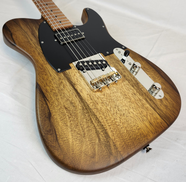 Tom Anderson T Icon Shorty Contoured, Limba Wood Body, PH1/TF3, Satin Light Tobacco Shaded, w/SSC
