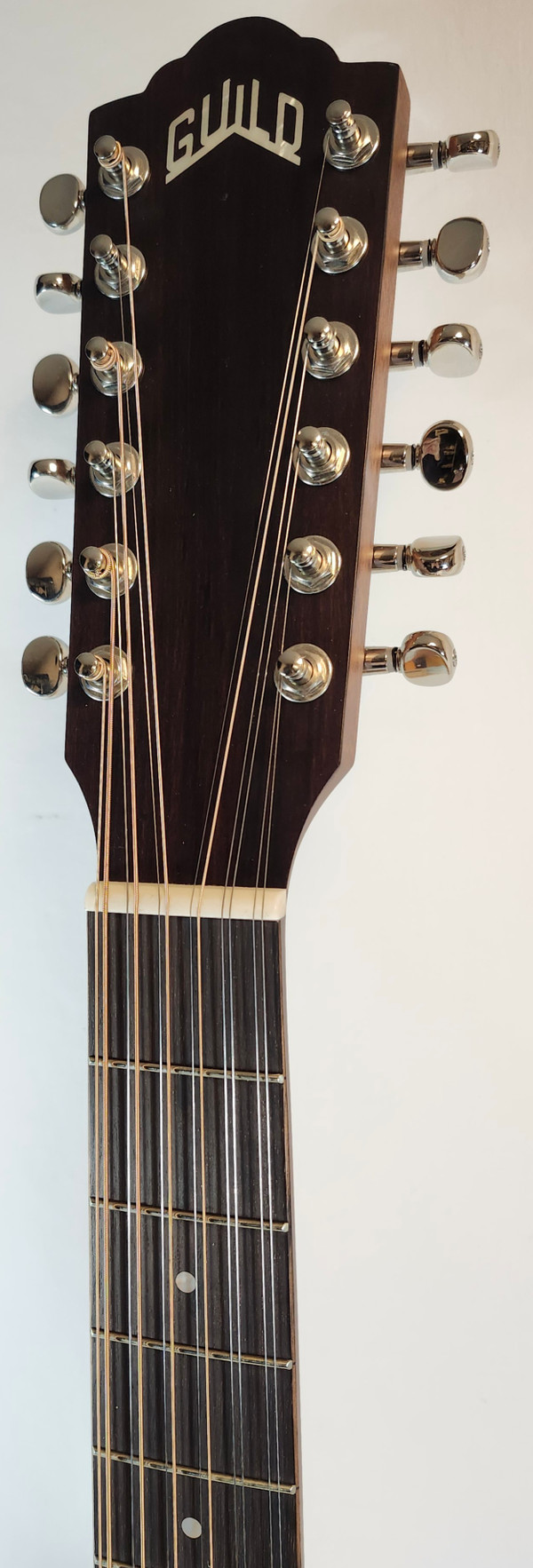 Guild F-2512E Acoustic Electric 12 String Jumbo Guitar, Maple Natural
