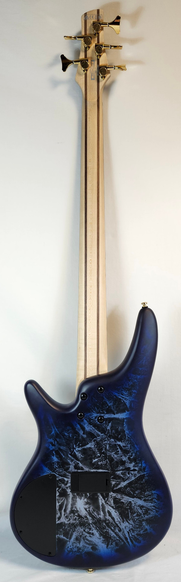 Ibanez SR305EDX SR Standard 5-String Bass, Gold Hardware, Cosmic Blue Frozen Matte