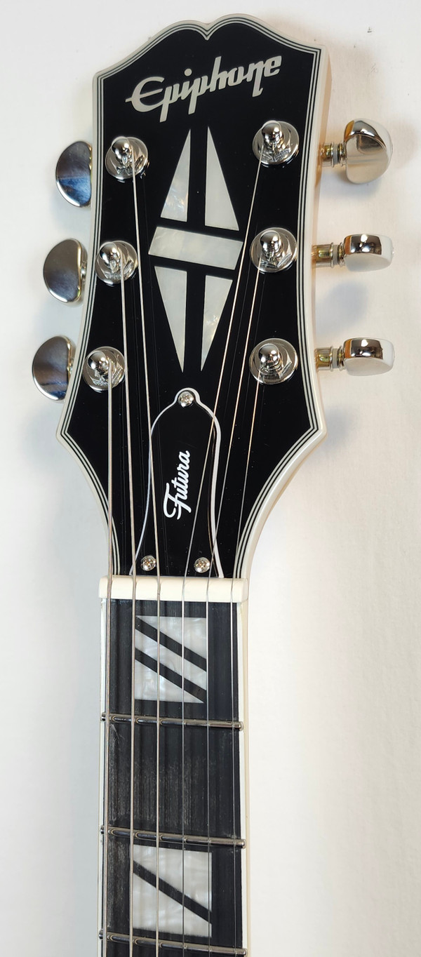 Epiphone Futura Les Paul Custom, Firestorm Shift, W/Gig Bag