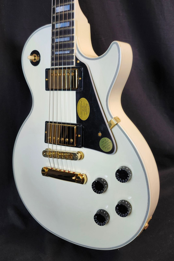 Gibson Vintage 2001 Les Paul Custom, Alpine White, Gold Hardware, w/HSC, Just Unboxed
