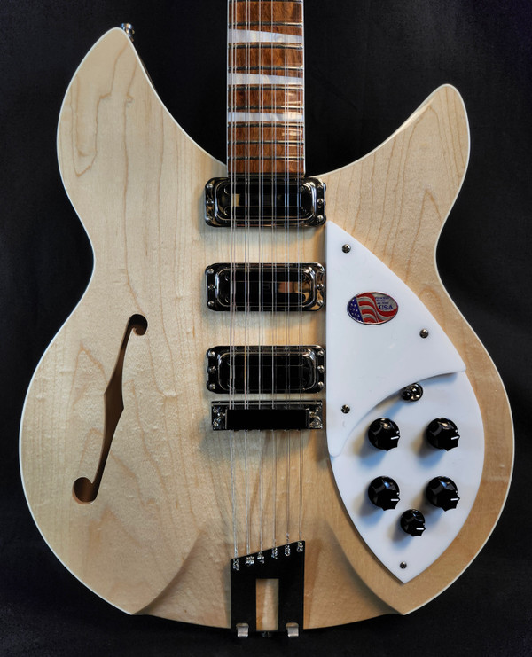 Rickenbacker 1993Plus Maple Glo, 12-String, 3X Toaster Pups, Stereo, w/HSC