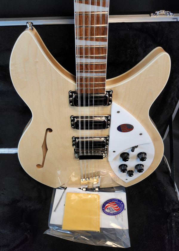 Rickenbacker 1993Plus Maple Glo, 12-String, 3X Toaster Pups, Stereo, w/HSC