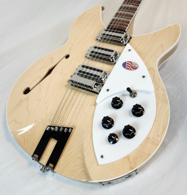 Rickenbacker 1993Plus Maple Glo, 12-String, 3X Toaster Pups, Stereo, w/HSC