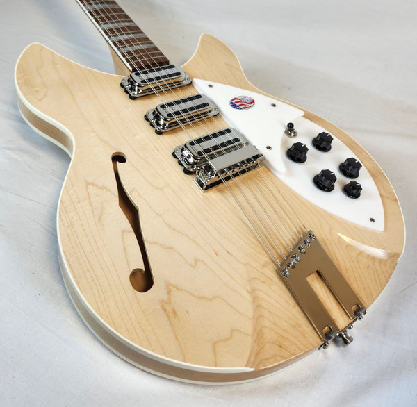 Rickenbacker 1993Plus Maple Glo, 12-String, 3X Toaster Pups, Stereo, w/HSC