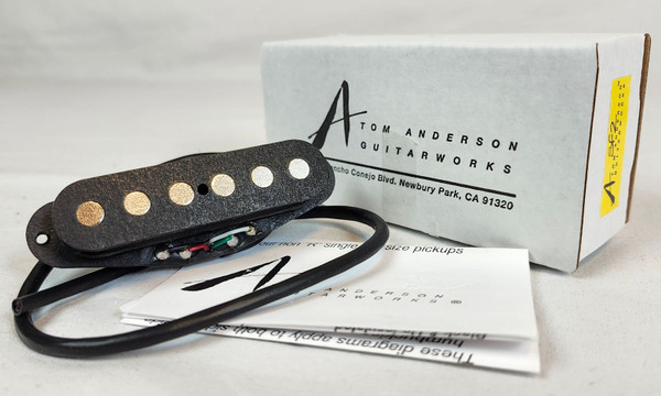 Tom Anderson SF2 Hot Single Coil, Hum-Cancelling Neck, Middle or Bridge Electric Guitar Pickup