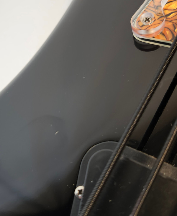 Rickenbacker 2019 4003S/5 Jetglo 5-String Bass, Custom Pickguard, OHSC