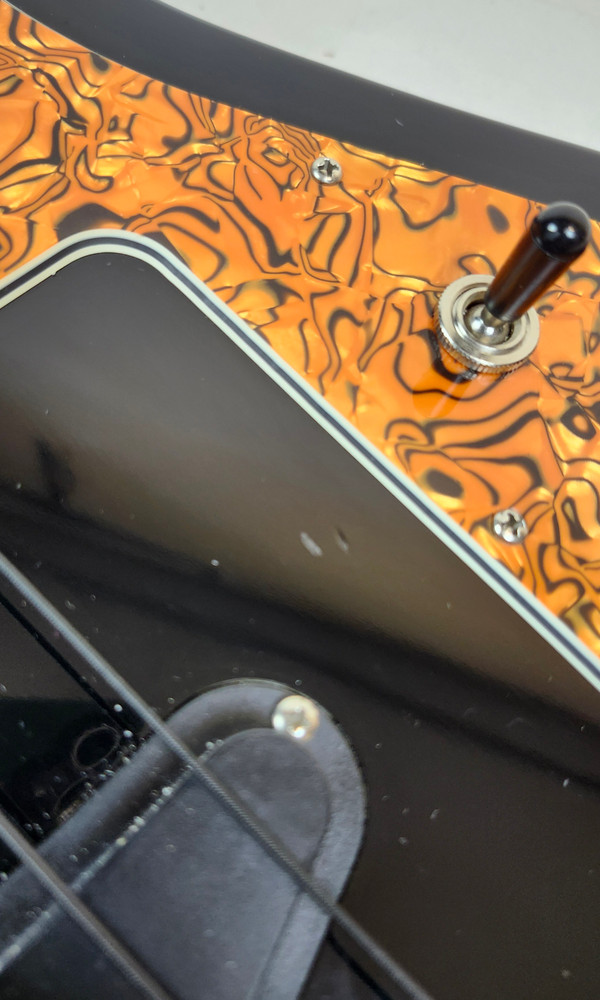 Rickenbacker 2019 4003S/5 Jetglo 5-String Bass, Custom Pickguard, OHSC