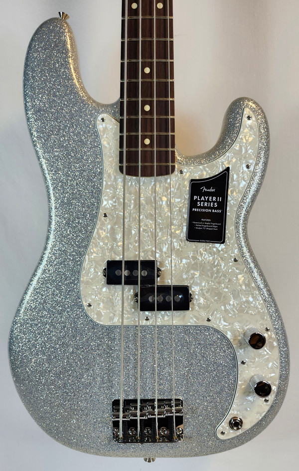Fender 75th Anniversary Player II Precision Bass, Diamond Dust Sparkle, w/Bag