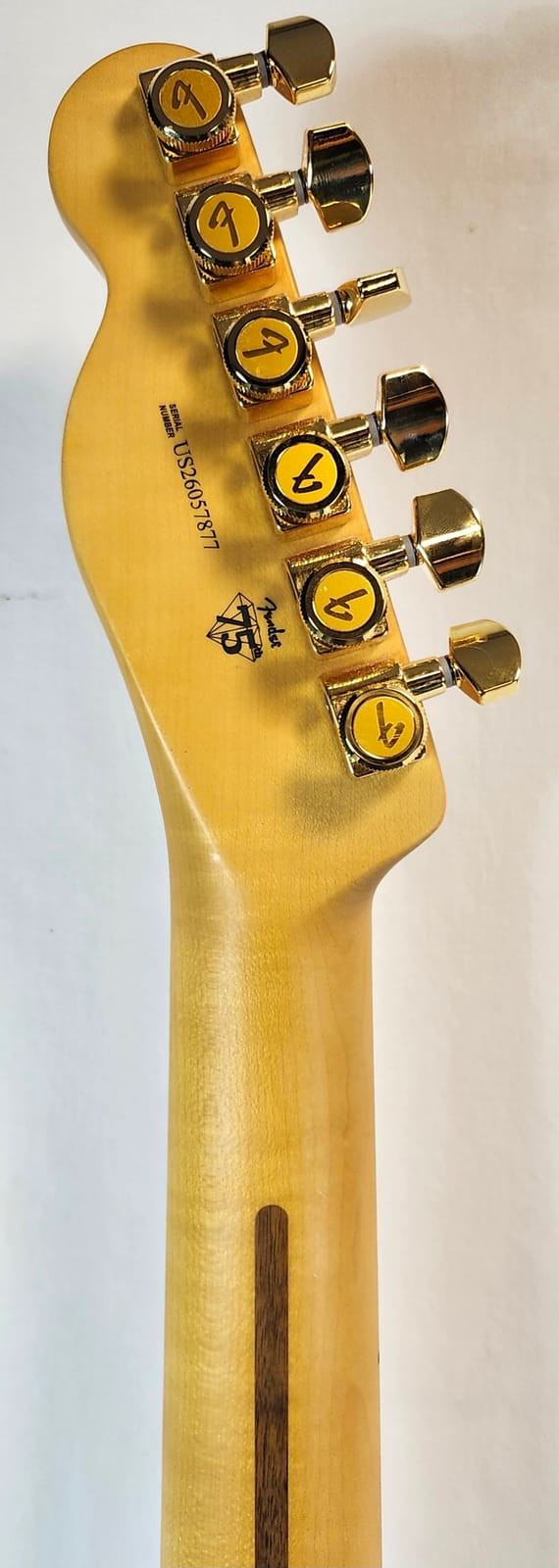 Fender 75th Anniversary American Professional Custom Telecaster, Maple FB,  2-Color Sunburst, HSC