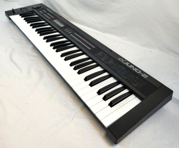 Roland Vintage Alpha Juno-2 (JU-2) Analog Polyphonic Synthesizer, Fully Serviced, MIJ, 1987
