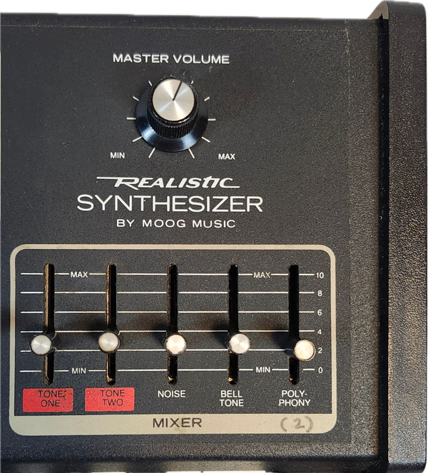 Vintage Moog / Realistic Concertmate MG-1 Synthesizer, Fully Serviced, XLR & IEC Mods 1981