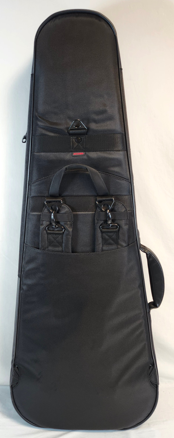 Tom Anderson Angel, Flame Maple Top, Ziricote FB, HC1/HC2+, Cajun Key Lime to Teal Burst, w/Bag