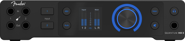 Fender 2777700608 Quantum HD 2 USB-C Audio Interface