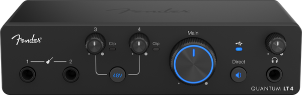 Fender 2777700613 Quantum LT 4 USB-C Audio Interface