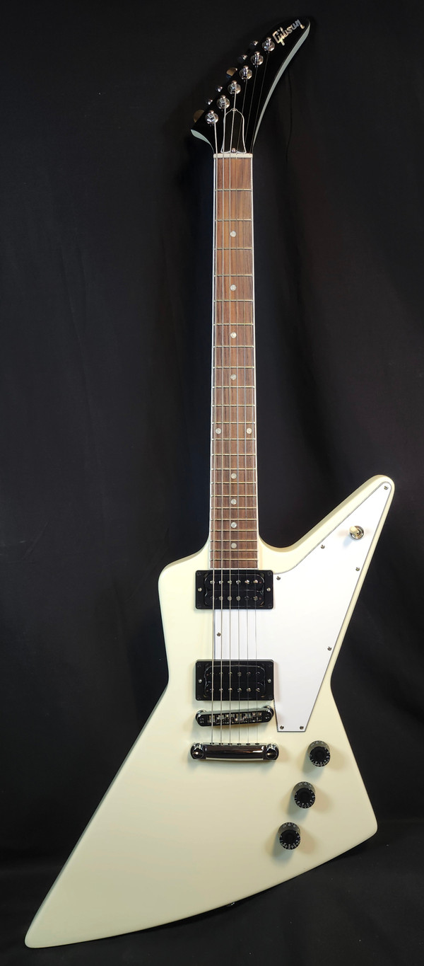 Gibson Explorer 70s, Classic White, w/Vintage Brown Hard Shell Case