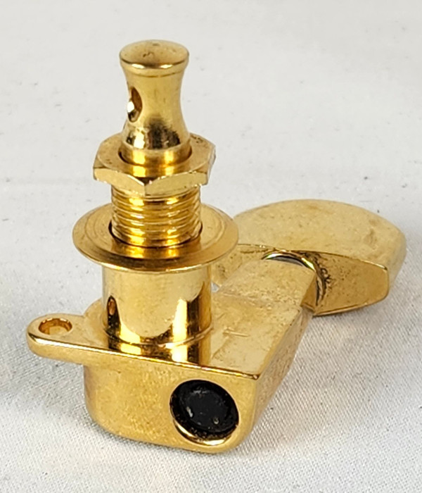Schaller Pre Owned Vintage M6G Mini Bass Side Gold Guitar Tuners, Made in W.Germany