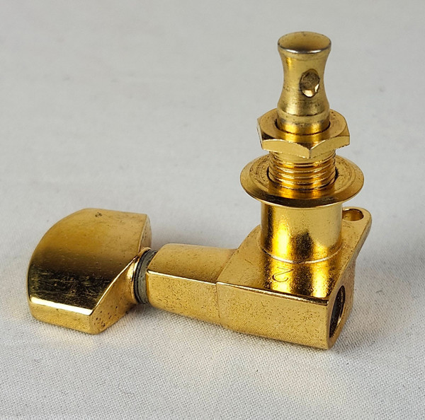 Pre Owned Vintage Schaller M6G Mini Treble Side Gold Guitar Tuners, Made in W.Germany