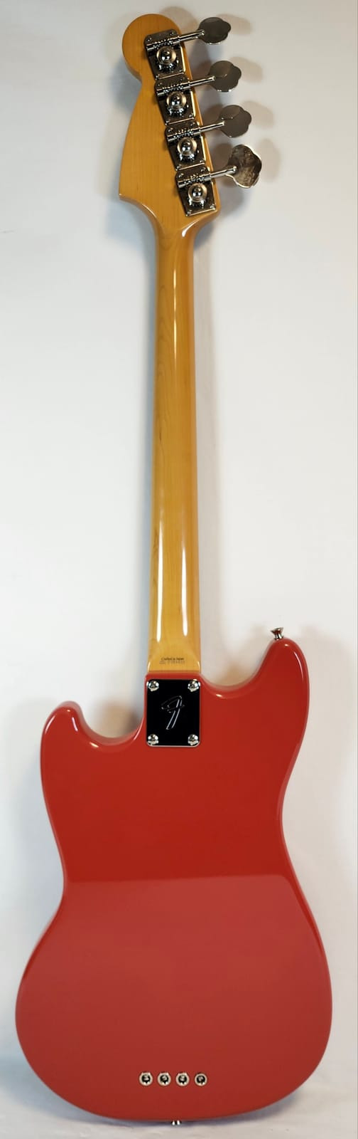Fender Vintage MB98-70 SD Mustang Bass, CIJ, 1999, Closet Classic, Fiesta Red, w/Bag