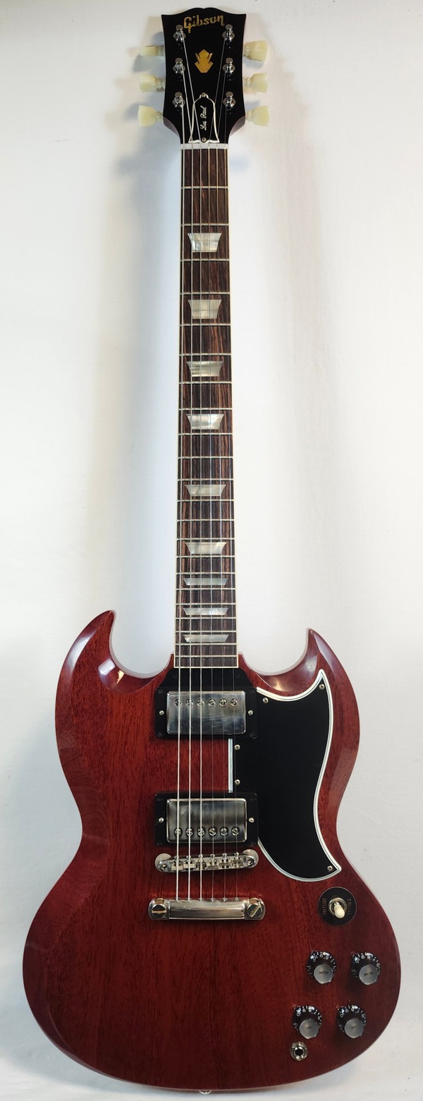 Gibson Custom 1961 Les Paul SG Standard Reissue Stop Bar, VOS, Cherry Red, w/HSC