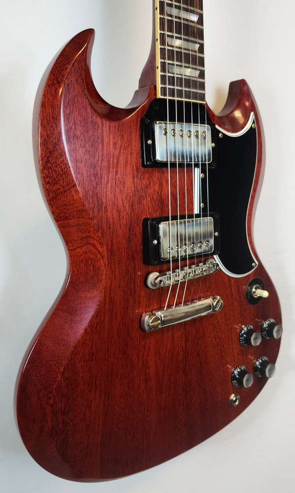 Gibson Custom 1961 Les Paul SG Standard Reissue Stop Bar, VOS, Cherry Red, w/HSC
