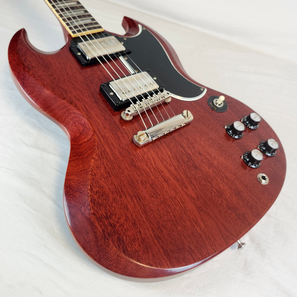 Gibson Custom 1961 Les Paul SG Standard Reissue Stop Bar, VOS, Cherry Red, w/HSC