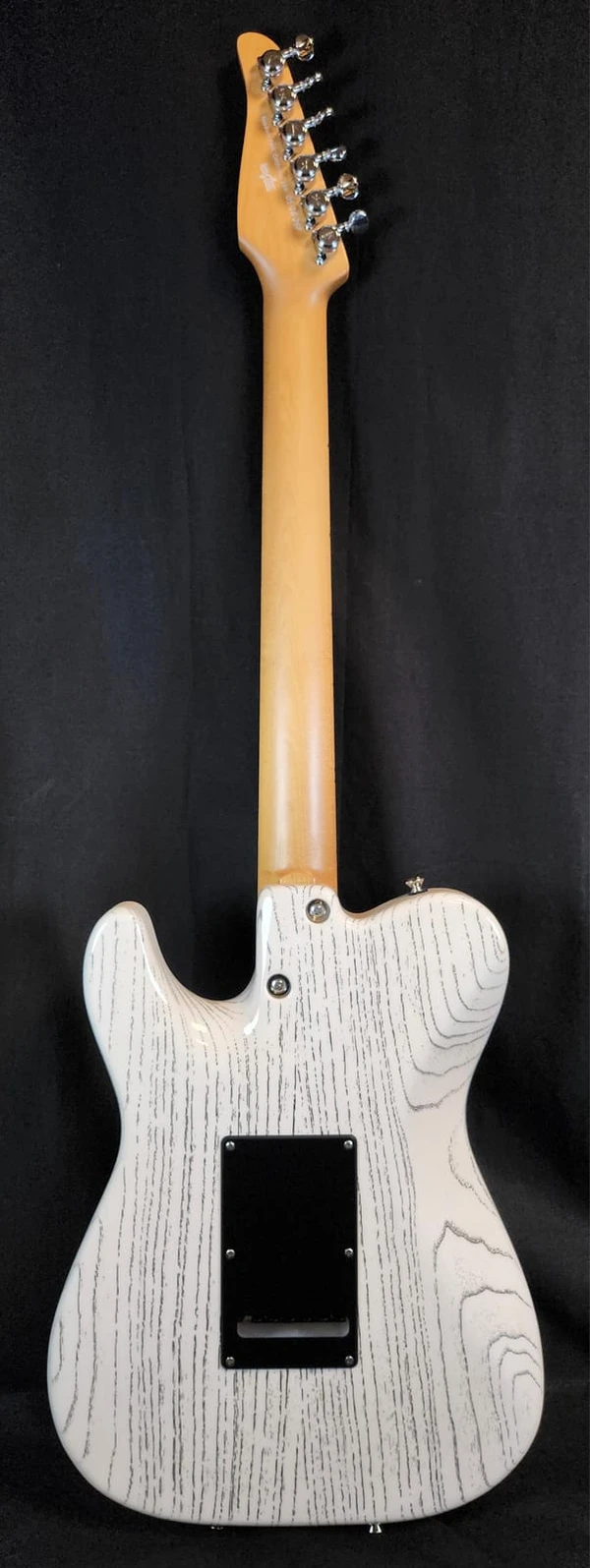 Tom Anderson T Classic Contoured, Swamp Ash Body, SC1 SC1 TF3, 62 Pete, High Gloss White with Black Dog Hair, w/Bag 2026