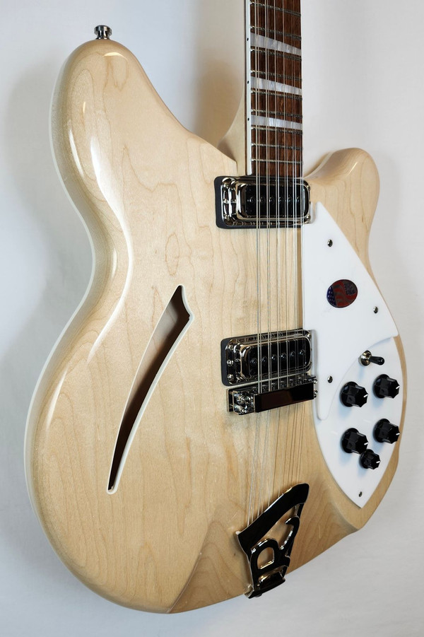 Rickenbacker 360/12 Mapleglo, 12 String Hollowbody Guitar, Stereo, w/HSC