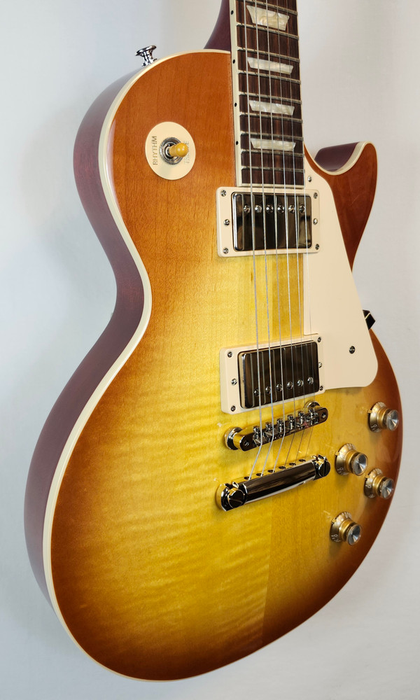 Gibson Les Paul Standard 60s Figured Top Unburst w/Vintage Brown Hard Case