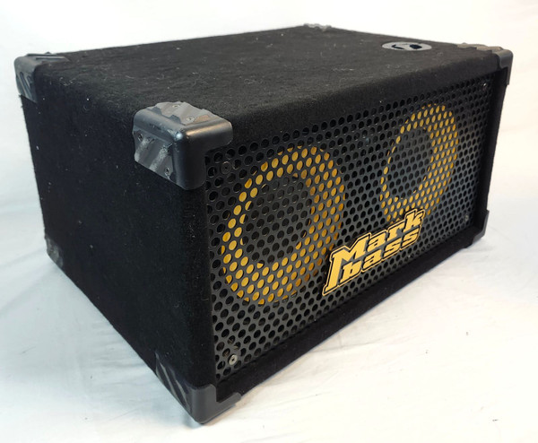 Pre Owned Markbass Bass Speaker Cabinet TRV 102 P Rear-Ported Compact 2x10, Dlx Cover