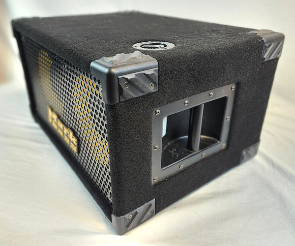 Pre Owned Markbass Bass Speaker Cabinet TRV 102 P Rear-Ported Compact 2x10, Dlx Cover