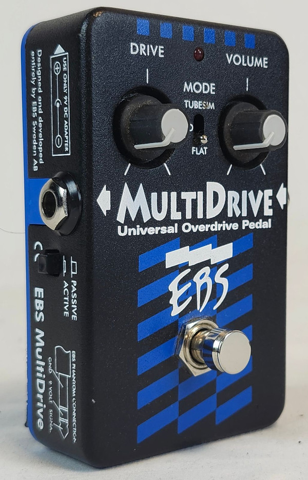 Pre Owned EBS MultiDrive Class A Analog Overdrive Stompbox, Effect Pedal